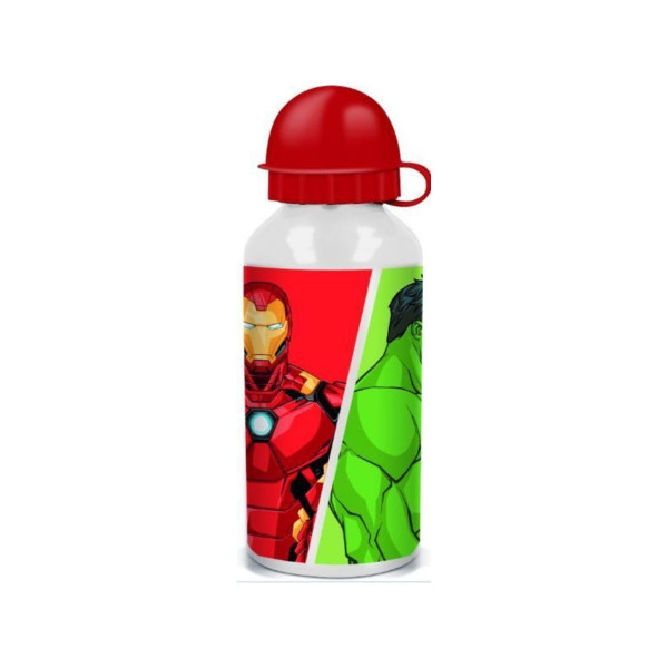 Детско алуминиумско шише, Avengers, 400 ml 