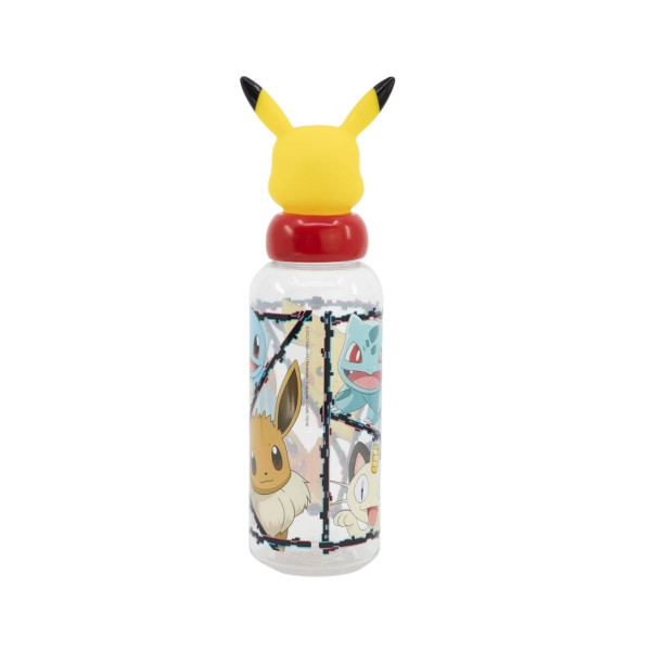 Детско шише со 3Д фигура, Pokemon - Pikachu, 560 ml