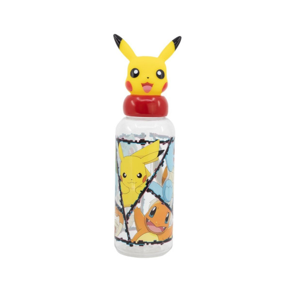 Детско шише со 3Д фигура, Pokemon - Pikachu, 560 ml