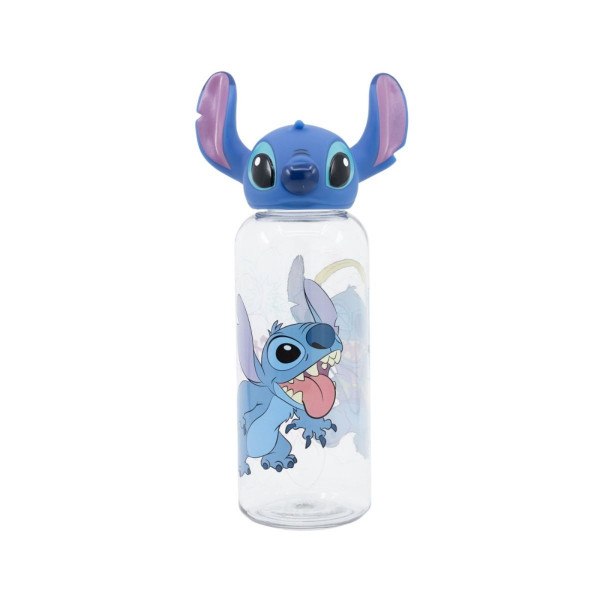 Детско шише со 3Д фигура, Stitch, 560 ml