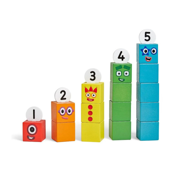 Дрвени едукативни коцки, Numberblocks® One to Five