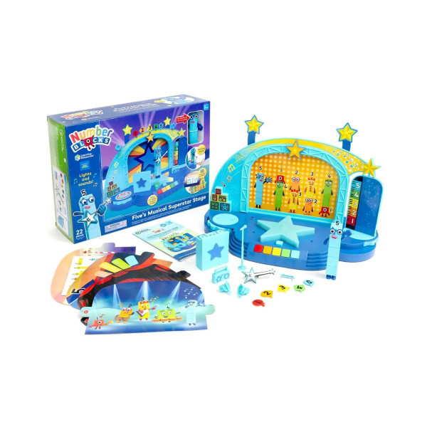 Едукативен сет за игра, Numberblocks® Five's Musical Superstar Stage
