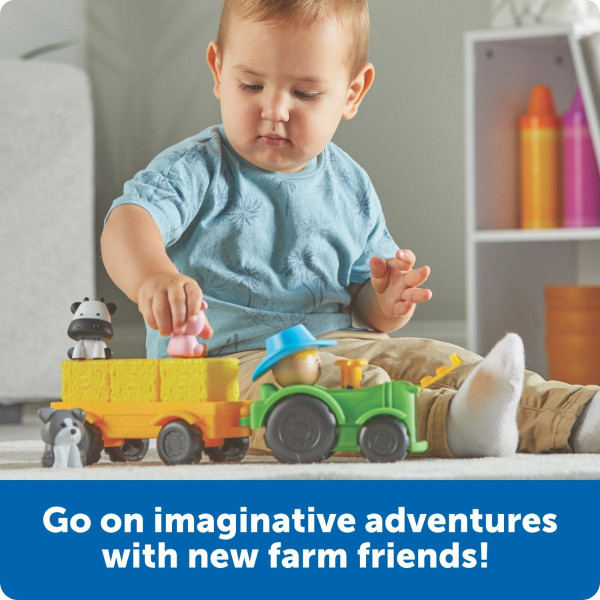 Едукативен сет за игра, Peeksville™ Haul & Seek Tractor™