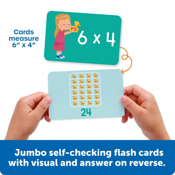 Картички за множење, Jumbo Multiplication Cards