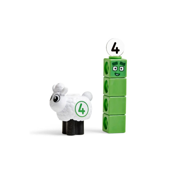 Сет за игра со математички коцки, MathLink® Cubes Numberblocks® Sheep Farm