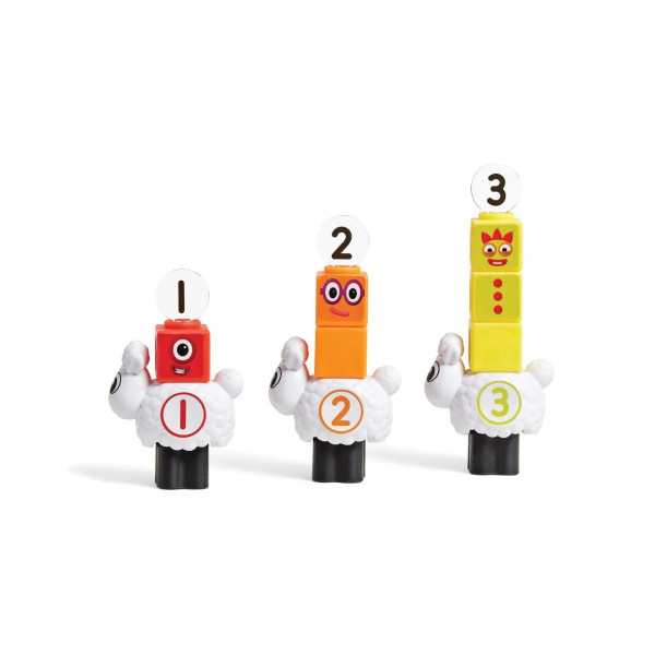 Сет за игра со математички коцки, MathLink® Cubes Numberblocks® Sheep Farm