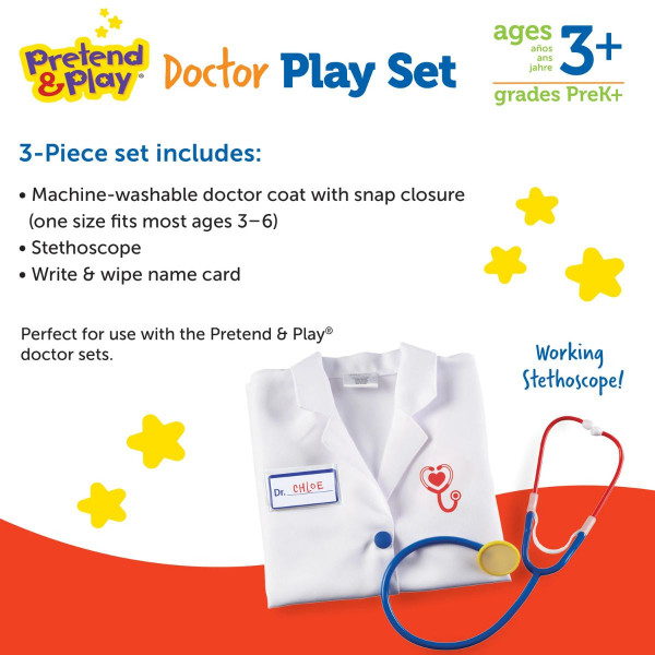 Сет за игра, Pretend & Play® Doctor Play Set
