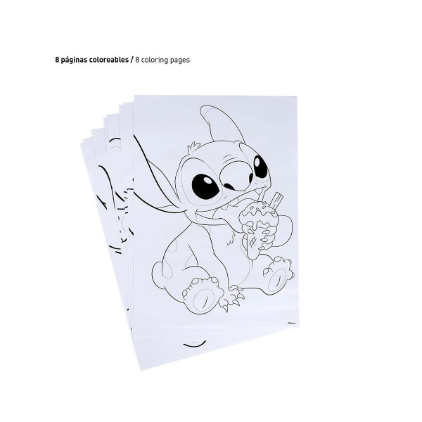 Сет за цртање и боење - кутија, Disney: Stitch