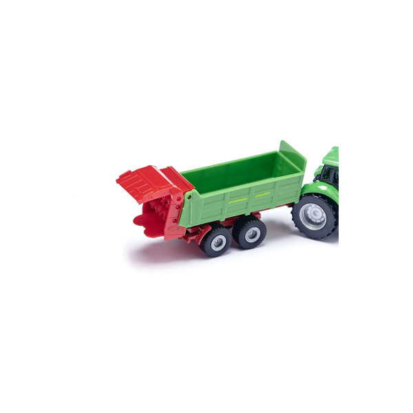 Фигура, Deutz-Fahr w/Universal Strautmann Manure Spreader 