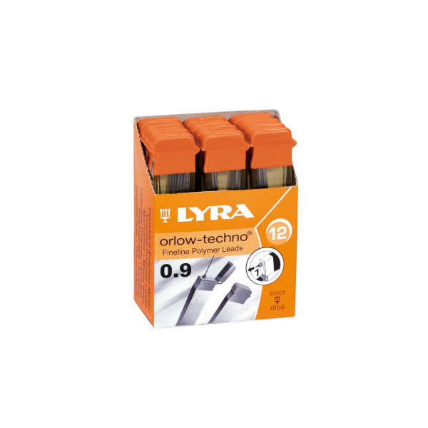 Мини за технички молив, LYRA Orlow Techno 0.9mm 