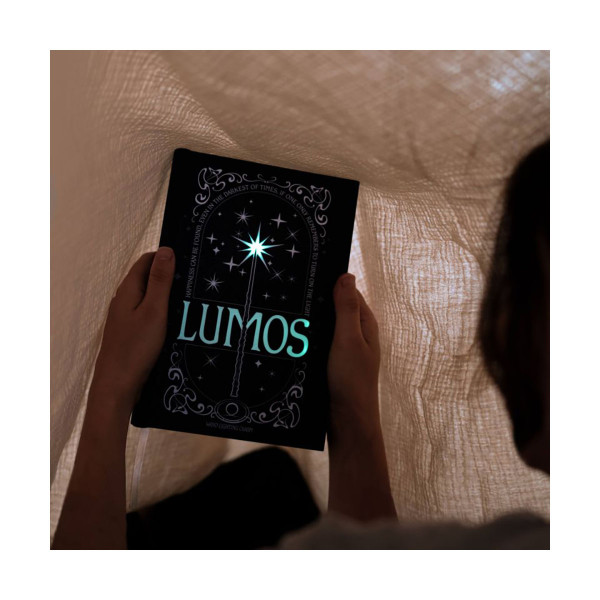 Нотес со светлечка корица, Harry Potter - Lumos Maxima