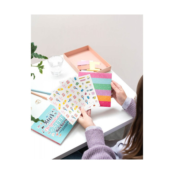 Книга со стикери, Stay Organized (над 2000 стикери) 
