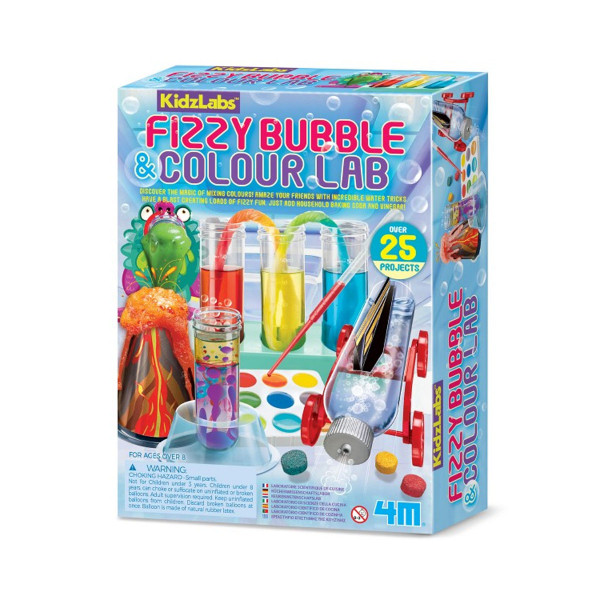 СТЕМ сет, Kidzlabs, Fizzy Bubble and Colour Lab 