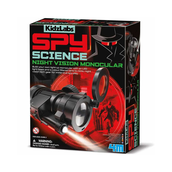 СТЕМ сет, Kidzlabs, Spy Science - Night Vision Monocular 