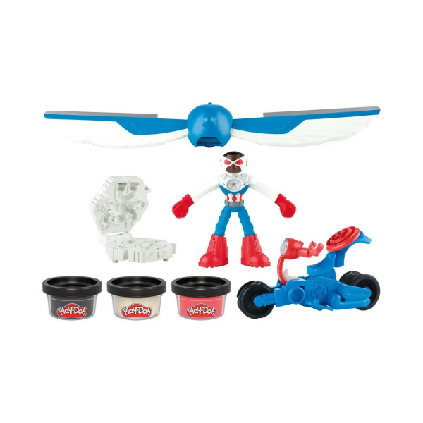 Сет за игра, Play-Doh - Marvel: Captain America Moto Slicer 
