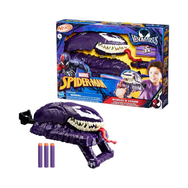 Пиштол со мека муниција, NERF Marvel: Spider-Man - Marvels Venom 
