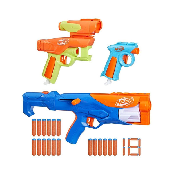 Пиштол со мека муниција, NERF N Series Gear Up Pack 