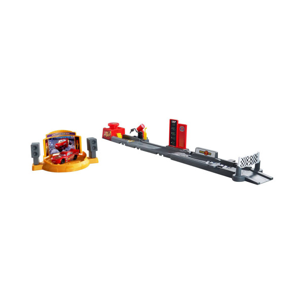 Сет за игра Pixar: Cars - Piston Cup Launching w/Lightning McQueen 
