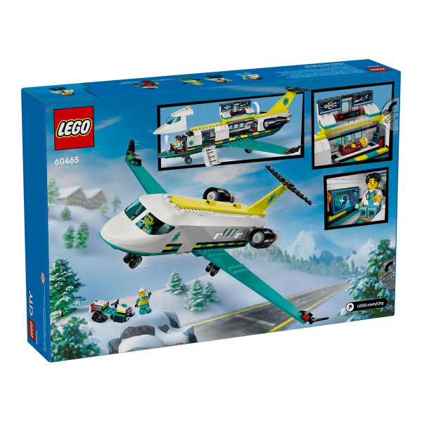 LEGO коцки, City, Emergency Air Ambulance Airplane