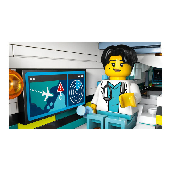 LEGO коцки, City, Emergency Air Ambulance Airplane