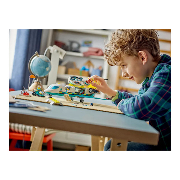 LEGO коцки, City, Emergency Air Ambulance Airplane