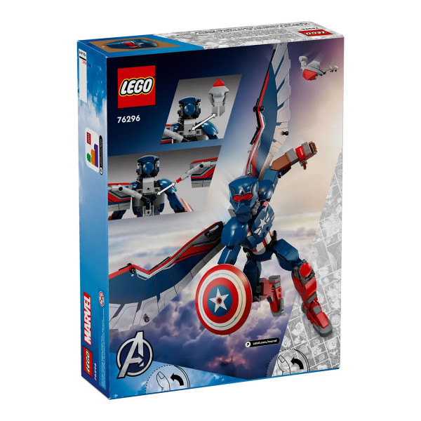 LEGO коцки, Marvel, New Captain America Construction Figure