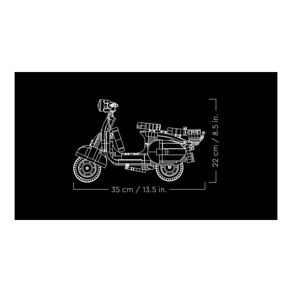 LEGO коцки, Icons, Vespa 125 