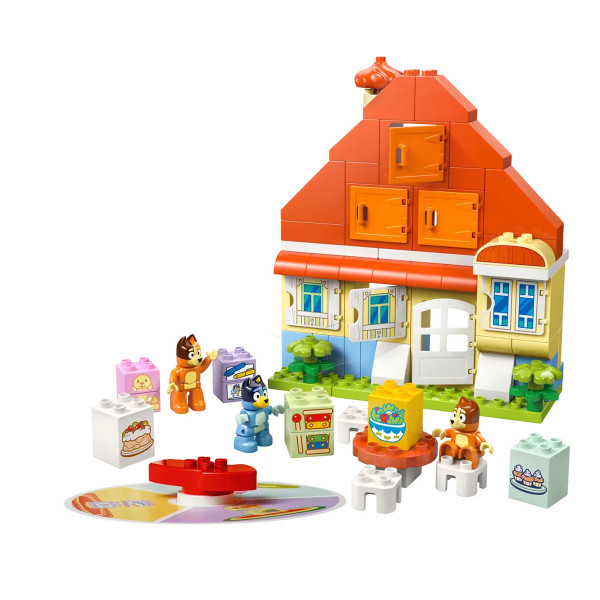 LEGO коцки, Duplo, Bluey's Family House with Memory Game 