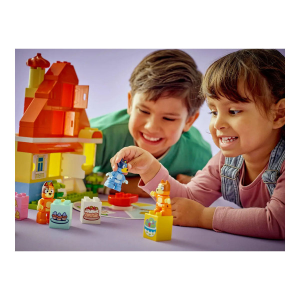 LEGO коцки, Duplo, Bluey's Family House with Memory Game 