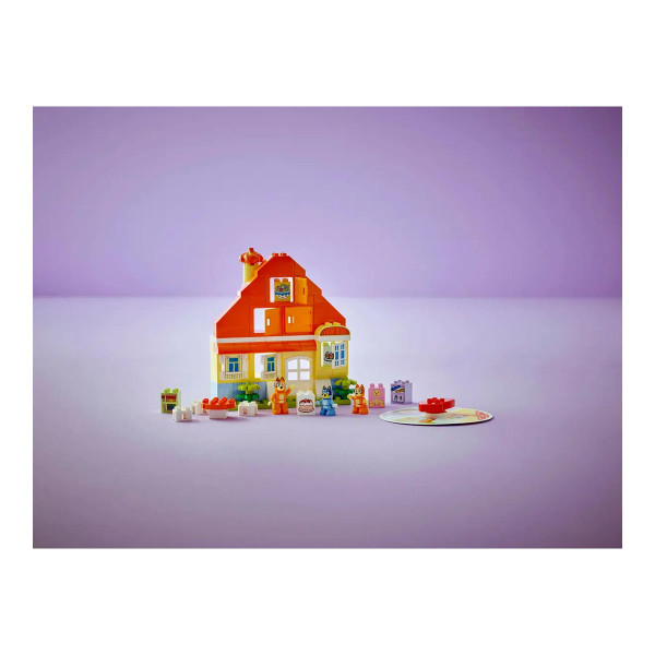 LEGO коцки, Duplo, Bluey's Family House with Memory Game 