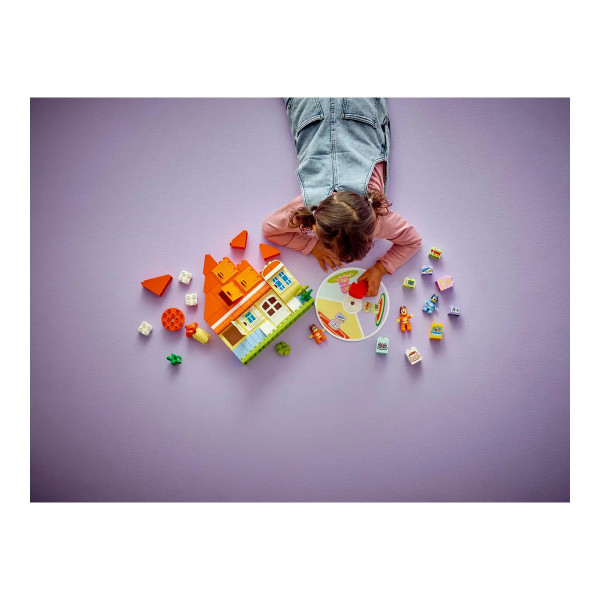 LEGO коцки, Duplo, Bluey's Family House with Memory Game 