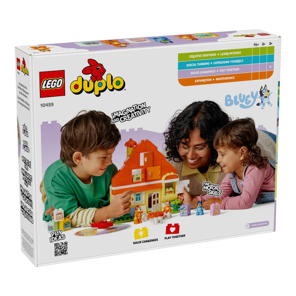 LEGO коцки, Duplo, Bluey's Family House with Memory Game 