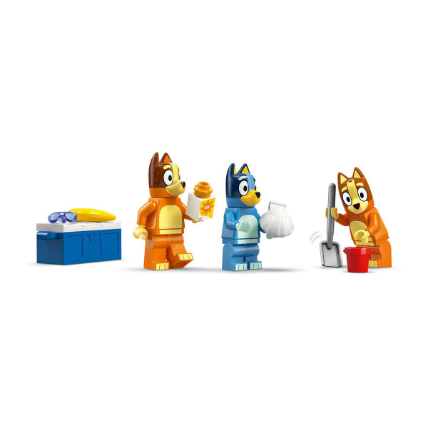 LEGO коцки, Bluey, Bluey's Beach & Family Car Trip 