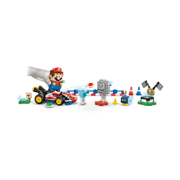 LEGO коцки, Super Mario, Mario Kart™ – Interactive LEGO® Mario™ & Standard Kart 