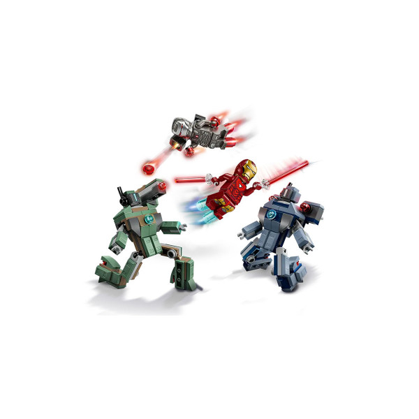 LEGO коцки, Marvel, Iron Man & War Machine vs. Hammer Drones 