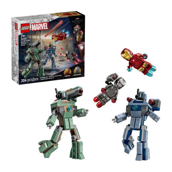 LEGO коцки, Marvel, Iron Man & War Machine vs. Hammer Drones 