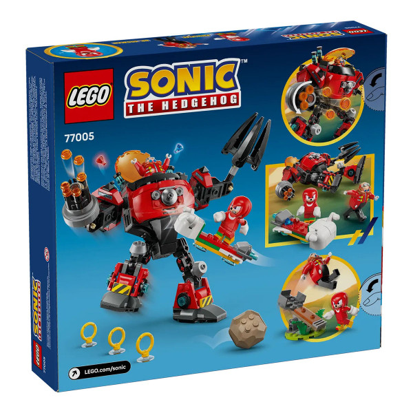 LEGO коцки, Sonic The Hedgehog, Knuckles vs. Dr. Eggman Egg Crusher Mech 