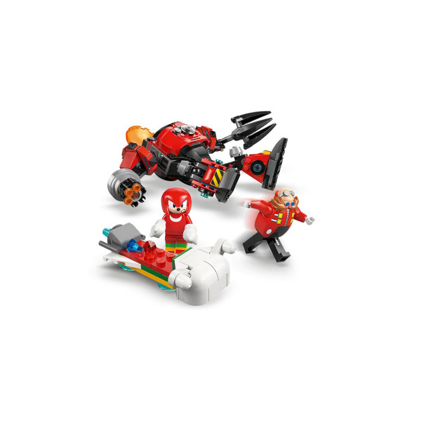 LEGO коцки, Sonic The Hedgehog, Knuckles vs. Dr. Eggman Egg Crusher Mech 