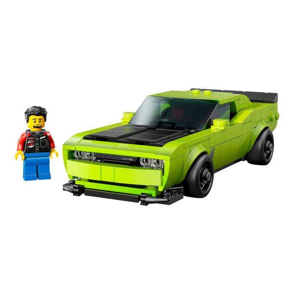 LEGO коцки, Speed Champions, Dodge Challenger SRT Hellcat Sports Car 