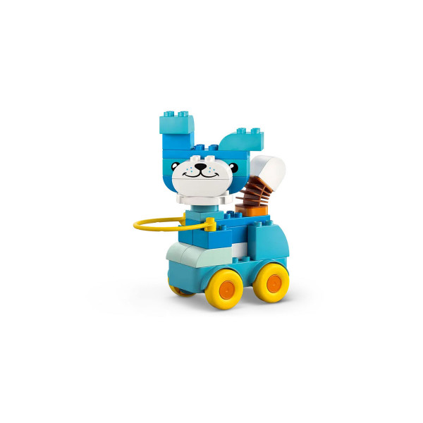 LEGO коцки, Duplo, 3in1 Animals on Wheels 