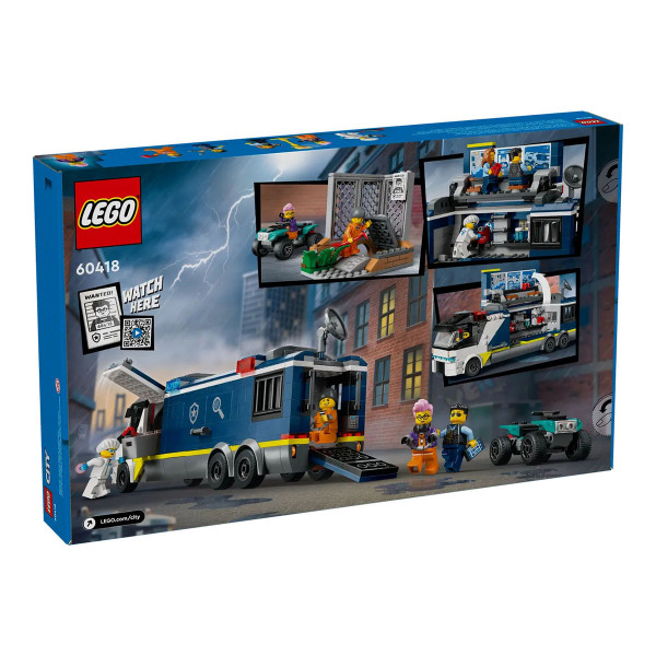 LEGO коцки, City, Police Mobile Crime Lab Truck 