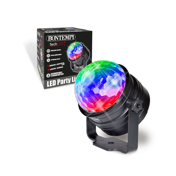 Ротирачка диско топка со LED светло со 35 ефекти 