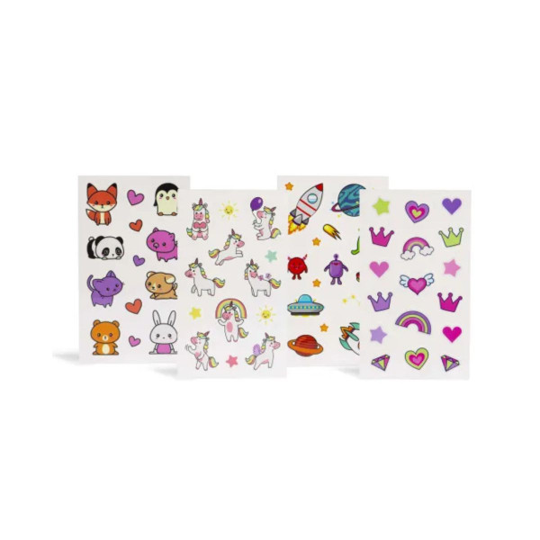 Детски тетоважи, Magic Tattoos - Animals/Unicorns/Space/Super Girl 