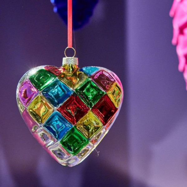 Лампион, Rainbow Crystal Heart 