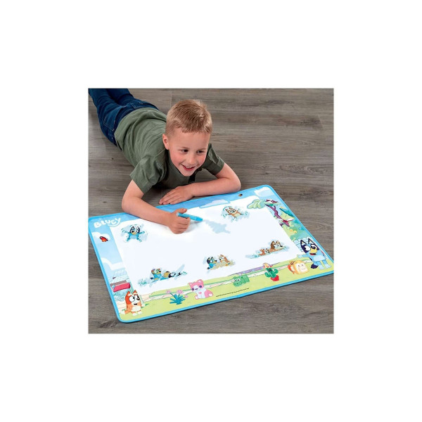 Подлога за цртање со вода, Bluey Aqua Magic Art Mat, 70 x 54 cm 