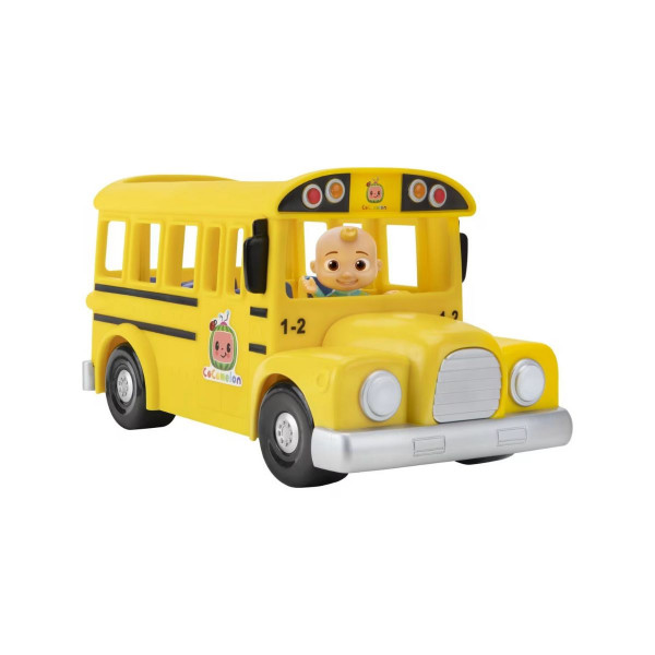 Интерактивна фигура, Cocomelon Musical Yellow School Bus + JJ 