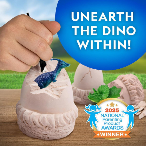 СТЕМ сет, National Geographic - Dino Egg Dig Kits 