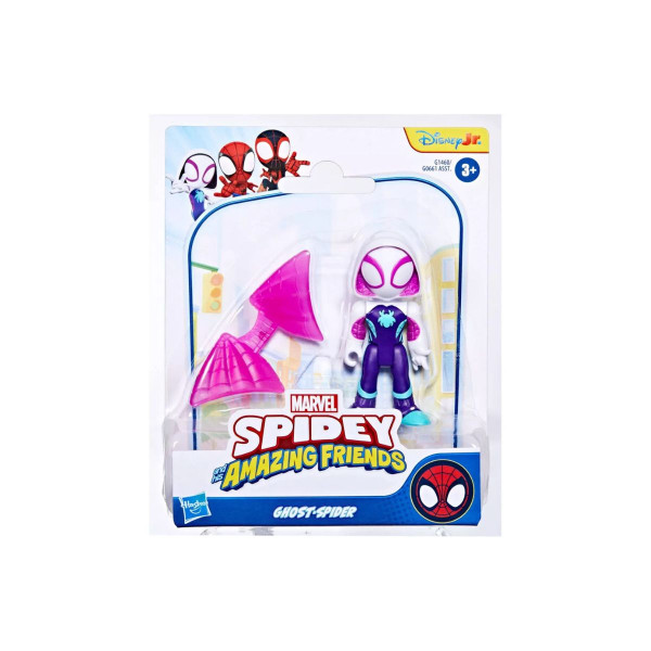 Фигура, Marvel: Spidey and his Amazing Friends - Ghost-Spider, 7cm 