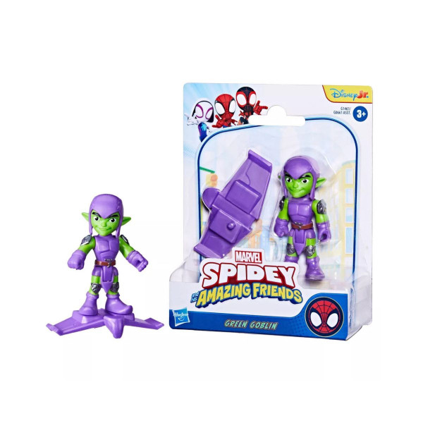 Фигура, Marvel: Spidey and his Amazing Friends - Green Goblin, 7cm 