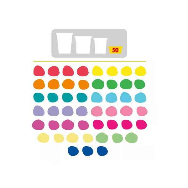 Тесто за моделирање, Play-Doh - сет од 50 бои 